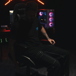 Gaming Chair Ergonomic (Hunter Green) | Reclining, Adjustable Arms (Fabric) (Outlet) Outlet Products - Marcel Olsen