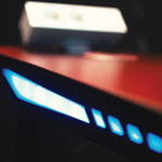 Core 120 Gaming Desk | LEDs, Headphone & Drink Mounts (Carbon Fibre Black, 120cm) (Outlet) Outlet Products - Marcel Olsen