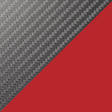 Gaming Desk | LEDs, Headphone & Drink Mounts (Carbon Fibre Red, 140cm) Gaming Desk    - Jacob Bek Gaming